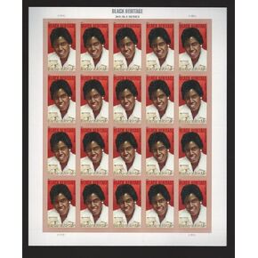 USPS Barbara Jordan Full Pane of 20 Forever Stamps Scott 4565