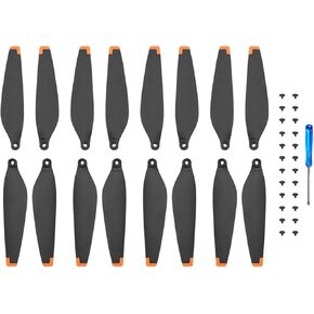16pcs Replacement 6030F Propellers for DJI Mini 4 Pro/Mini 3 PRO Drone 4 Pairs Blade Props Quick-Release Propeller Wing Fans Spare Quadcopters Aircraft Drone Accessory