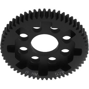 ECSING 1PC 32P 0.8 MOD 57T Carbon Steel Sper Gear متوافق مع Arrma 1/10 Granite 3S متوافق مع Senton 3S متوافق مع Big Rock 3S RC Car