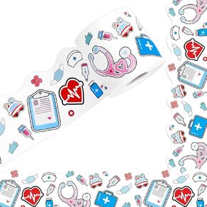 72 Feet Healthcare Worker Nurse Bulletin Board Borders for Nurse Day Doctor Appreciation Week Medical Nurse Graduation School Classroom Hospital Bulletin Board Decor