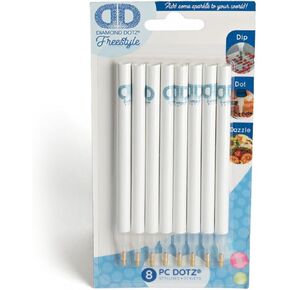 Diamond Dotz Accessories Bulk Pack White Stylus Diamond Paints Accessories - Accsities Diamond Art Accessories ، Gem Paints ، أدوات ومستلزمات لمشاريع الصياغة والمشاريع الفنية