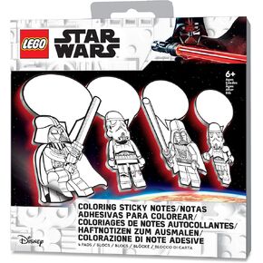 Lego Star Wars Coloring Sticky Notes - Darth Vader (53481)