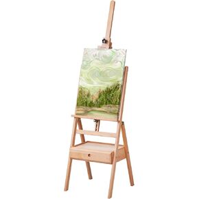 يحمل Vevor Studio H-Frame Easel ، قماشًا يصل إلى 36 "