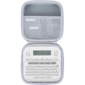 حالة التخزين متوافقة مع Brother P-Touch PTD220 / PTD210 Office Home Office كل يوم صانع الملصقات وأشرطة التسمية كل يوم