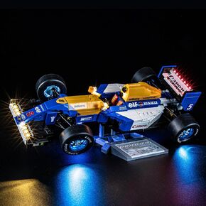 Briksmax 2.0 Light Kit for Lego Williams Racing FW14B & Nigel Mansell - إضاءة LED غير متكاملة متوافقة مع Icons Lego 10353 - لم يتم تضمين Lego Set