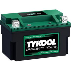 YTZ7S / YTX7L,12V 4Ah 240CCA LiFePO4 Motorcycle Battery, Powersports Battery for Honda KTM Yamaha Harely, Lithium Battery,For ATV, UTV, Scooter,Snowmobile, Motocross, Lawn Mower, Jet Ski, Motorboat