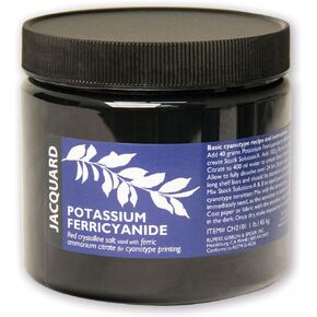 Jacquard Potassium ferricyanide ، جرة 16 أوقية - استخدم مع سترات الأمونيوم الحديدي