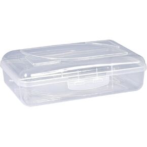 CRA-Z-Art Pencil Box Box الشفافة واضحة مربع قلم رصاص