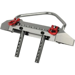 سبيكة الألومنيوم القابلة للتعديل المصد الأمامي لثلاثة/10 RC Crawler TRX4 SCX10 I II 90046 90047 SCX10 PRO POR