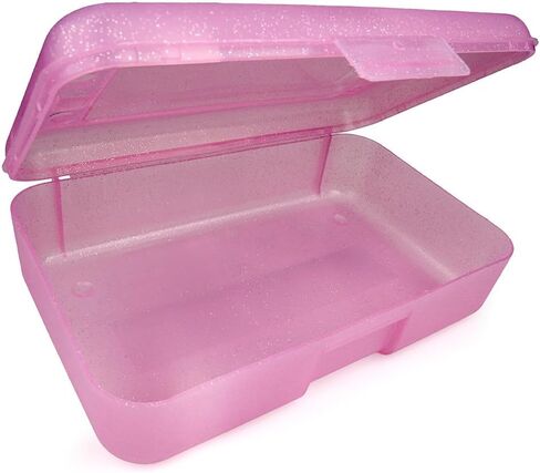 Craft County Solid Color Pencil Box – Store All Your Art Supplies in 1 Convenient Location – 5 Vibrant Colors to Choose From in Saudi Arabia