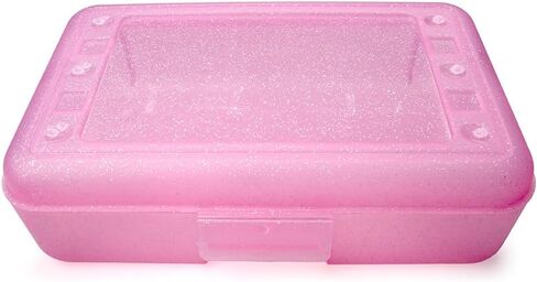 Craft County Solid Color Pencil Box – Store All Your Art Supplies in 1 Convenient Location – 5 Vibrant Colors to Choose From in Saudi Arabia