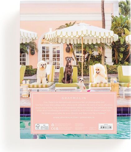 Galison Gray Malin Palm Beach – 1000 Piece Book Box Puzzle with Glamorous Palm Beach Dogs Photography Packaged in Magnetic Keepsake Book Sized Box in Saudi Arabia