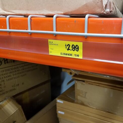 | ملصقات الأسعار الظهر شريط العلامة UPC حامل | 48 "L | 50 Pack | Clear in Kuwait