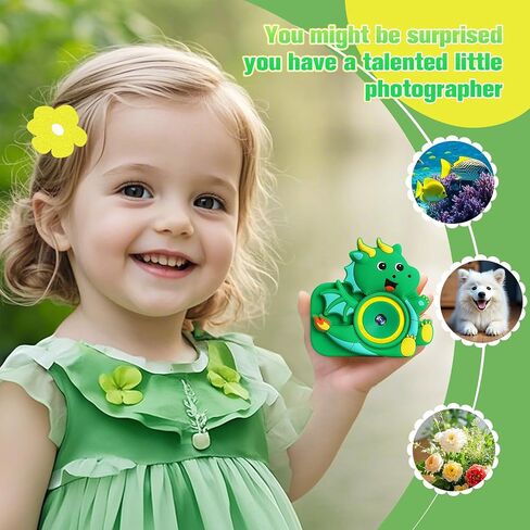 كاميرا الأطفال للبنات والفتيان 3-8 سنوات-1080 بكسل HD Camera الرقمي مع وضع صورة شخصية للأطفال الصغار ، وتشمل بطاقة SD 32 جيجابايت-أفضل عيد الميلاد ، مهرجان ، هدية عيد ميلاد للأطفال in Saudi Arabia