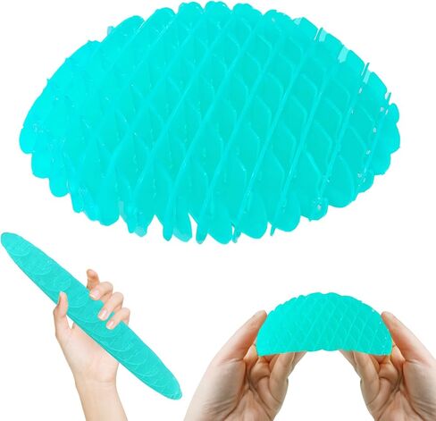 Fidget Worm Toy,Worm Big Fidget Toys Adults and Kids, Funny Stretchy Sensory Stress Toys, Fidget Sensory Squeeze Toys, Relieves Stress and Anxiety Finger Toys for Kids with Autism ADHD-Rainbow in Kuwait