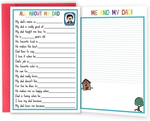 Funny Fathers Day Card for Dad Grandpa, Happy Fathers Day Gift from Daughter Son, Unique Men Gifts for Daddy, Your Chariot Awaits in Kuwait