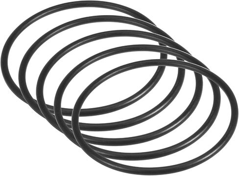 Kozelo 5Pcs Universal Sewing Machine Motor Stretchable Belt - [ 13.5"(346mm) Perimeter x 3/16" (5mm) Thick]for Household Sewing Machines Accessories Use, Black in Saudi Arabia