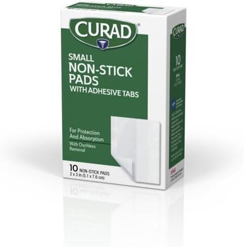 Curad Non-Stick Pads, 3 Inches X 4 Inches 10 Count in Saudi Arabia