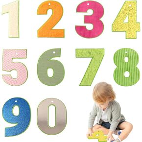 Sensory Mats for Autistic Children, 10 PCS Sensory Wall Sensory Tiles for Babies, Sensory Pads for Children, Autism Classroom Must Haves, Assorted Textured Sensory Toys for Special Needs