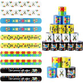 100 PCS AUSISIS TOHARING BRACELETS COLLUTUL CONGULL PUSSET