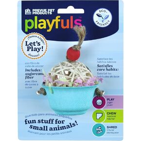 منتجات Prevue Pet Products Cugarcane Cupcake Small Animal Phem Toy