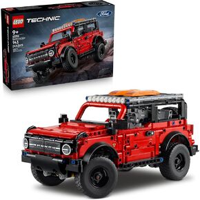 LEGO Technic Ford Bronco Kids Toy Car - بناء لعبة للأولاد والبنات ، الذين تتراوح أعمارهم بين 10 سنوات - لعبة السيارات ومجموعة الطراز - تقدم هدية عيد ميلاد رائعة -
