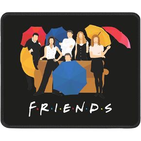 Friends Merchandise Mouse Pad for Desk, Computer or Gaming Mousepad, Friends Merch Mouse Mat, Funny Friends Gifts for Coworkers, Friends, Families or Friends TV Show Fans