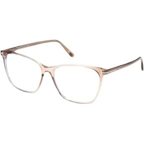 Tom Ford FT5762-B Square Shape Eyeglass Frame + Bundle With eSHADES Eyewear Cleaning Kit