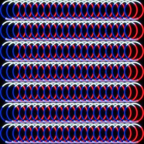 HANAIVE 200 PCS 8 '' Red White and Blue Glow Stick Glow في السوار المظلم في الرابع من يوليو ، يوفر يوم الاستقلال الوطني سوارًا لصالح يوم عيد ميلاد النيون.