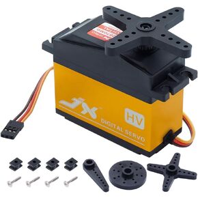 JX PDI-HV2070MG 70KG HV Metal Gear Digital Servo لـ 1/5 Car متوافق مع Savox-0236 Losi XL 5T Baja RC Parts Model