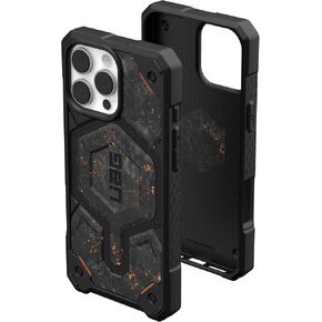 URBAN ARMOR GEAR UAG Designed for iPhone 16 Pro Max Case 6.9" Monarch Pro - Compatible with MagSafe Charging Rugged Heavy Duty Shockproof Anti-Slip Military Grade Protective Cover, Kevlar Black