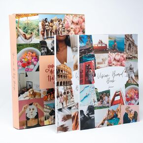 Vision Board Book 2.0, Vision Board Book for Black Women, & Vision Board Kit Bundle
