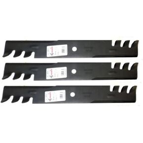 3pk 12733 Mulching Blades Compatible with Hustler 797704, 797712, 601124, 797696 Spartan 438-0001-00, 438-0001-00