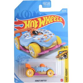 Hot Wheels Dounut Drifter ، [Blue Iging] 60/250 Fast Foodie 3/5