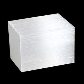 1 Pc Selenite Cube About 70g, Selenite Pocket Energy Stone, Premium Hand-Sorted, Chakra, Healing, Good Luck, Positive Energy