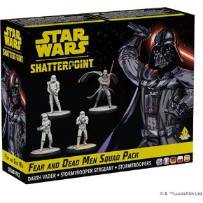 Star Wars Shatterpoint Fear and Dead Men Squad Pack - Tabletop Miniatures Game, Strategy Game for Kids and Adults, Ages 14+, 2 Players, 90 Minute Playtime, Made