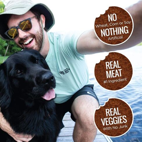 Smart Cookie All Natural Dog Treats - Healthy Skin & Coat Salmon Dog Treats - Ideal for Sensitive Stomachs or Itchy, Allergic, Dry Skin - Dehydrated, Crunchy, Human-Grade, Made in USA - 8oz, Pack of 1 in Saudi Arabia