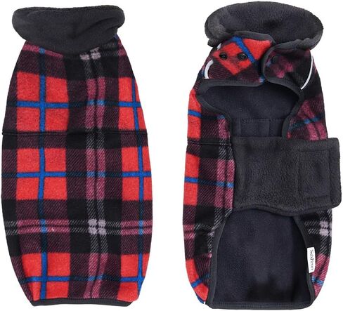 Sphynx Cat Windproof Turtleneck Jacket, Cat Puppy Warm Fleece Hoodie Fall and Winter,Easy to Wear Cat Coat with Velcro,Neck and Chest Adjustable Sweater (L (5.5-8lbs)) in Saudi Arabia