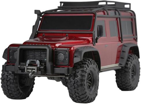 COOWOO Rear Bumper Upgrade Part for 1/10 TRX-4 Defender RC Trucks - Precision CNC Machined for Enhanced Durability and Off-Road Protection, Black in Kuwait