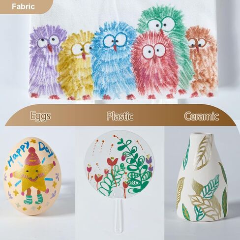 مجموعة علامات Artkey Neon Chalk - 8 حزمة مع نصائح قابلة للانعكاس (إزميل ورصاصة) للزجاج والنوافذ والأسطح غير المسامية - ألوان الفلورسنت النابضة بالحياة لمشاريع الفن والحرف in Kuwait