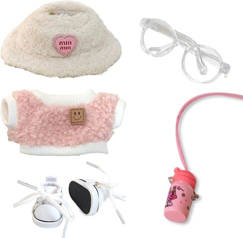 Clothes for Doll Chic Style Outfit for Dolls Accessories Clothes 5-Piece(NO Doll) in Saudi Arabia