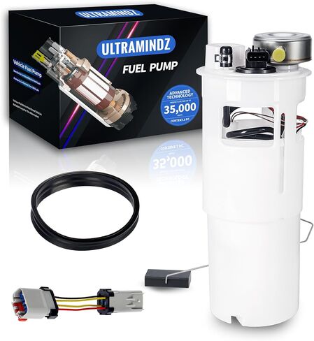 Fuel pump for Dodge Ram 1500 Pickup 3.9L V6 5.2L V8 5.9L V8 1999-2001 for Dodge Ram 2500 3500 Pickup 5.9L V8 8.0L V10 1998-2002 w/ 26 or 34 Gal. Tank RL897666AF E7138M 4897666AA in Kuwait