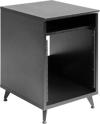 خزانة جانبية من سلسلة Gator Frameworks Elite Furniture مع مساحة رف قابلة للتكوين ورفوف باللون الأسود، (GFW-ELITESIDECAR-BLK) in Kuwait