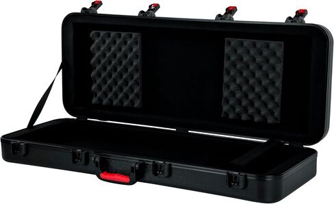 Gator Cases Frequent Flyer's Series Molded Flight Case for 61-Note Keyboards with TSA Approved Locking Latches and Recessed Wheels, (GTSA-KEY61) in Kuwait