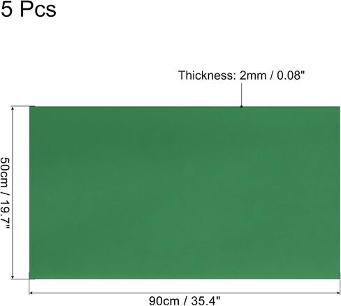 MECCANIXITY EVA Foam Sheets Gold Yellow 35.4 Inch x 19.7 Inch 2mm Thick Crafts Foam EVA Sheets for Costumes, Arts and Crafts Projects Pack of 5 in Kuwait