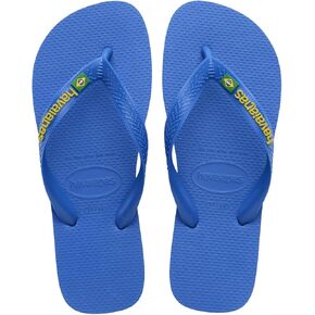 Havaianas for Women - Brazil Logo Color Flip Flops - Citrus Yellow/Citrus Yellow - 9/10