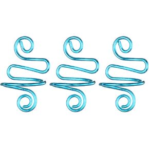 Harfington 3pcs Crochet Ring قابلة للتعديل الكروشيه التوتر المصنوع يدويًا خاتم إصبع مفتوح لتوصيلات الحياكة الجد