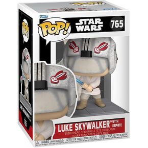 Funko Pop Star Wars: Luke Skywalker/Remote - شخصية فينيل قابلة للتحصيل - فكرة الهدايا - البضائع الرسمية - ألعاب للأطفال والكبار - مراوح الخيال العلمي - نموذج نموذج لهواة الجمع والعرض