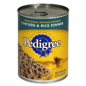 Pedigre Chicken And Rice Pet Food, 13.2 Oz
