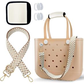 Strap Wrap for Bogg Bag Accessories, Adjustable Crossbody Shoulder Strap Wrap with Detachable Pad, For XL Medium Bog Bag in Kuwait